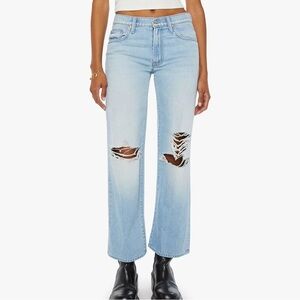 Mother Jeans The Mid Rise Rambler Zip Flood Women’s size 25